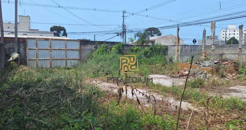 Terreno à venda, 476 m² por r$ 850.000 - lindóia - curitiba/pr