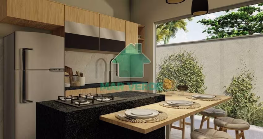 Casa Conceito Moderno 2 dorm sendo 1 suíte