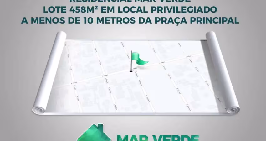 Oportunidade única: lote de esquina 458m² no residencial mar verde ii