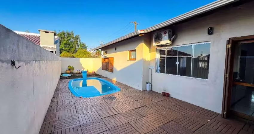Casa com 2 dormitórios à venda, 94 m² por r$ 530.000,00 - encosta do sol - estância velha/rs
