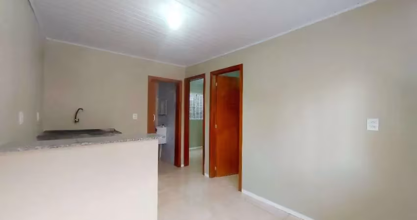 Casa com 2 dormitórios para alugar, 35 m² por R$ 840,00/mês - Canudos - Novo Hamburgo/RS