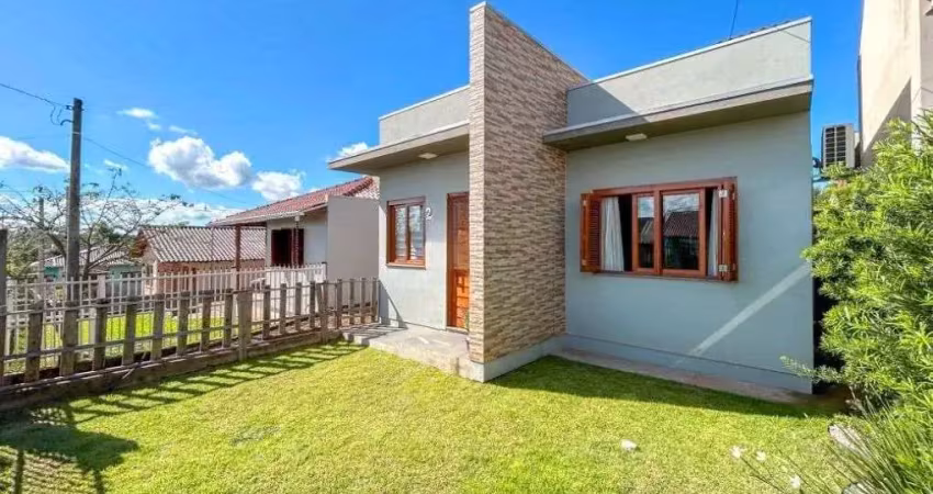 Casa com 2 dormitórios à venda, 53 m² por r$ 389.000,00 - campo grande - estância velha/rs