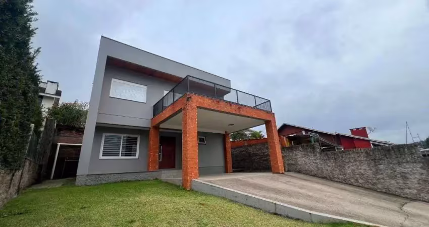 Casa com 3 dormitórios para alugar, 230 m² por r$ 5.297,00/mês - união - estância velha/rs