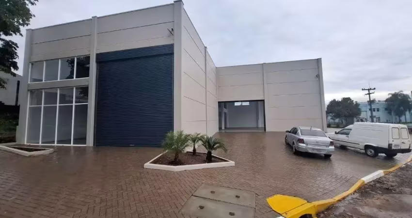 Pavilhão para alugar, 429 m² por r$ 8.250,00/mês - lago azul - estância velha/rs