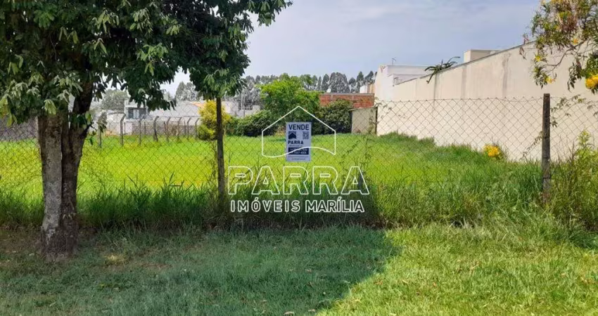 Terreno em condomínio fechado à venda no Parque dos Sabiás II (Padre Nóbrega), Marília 