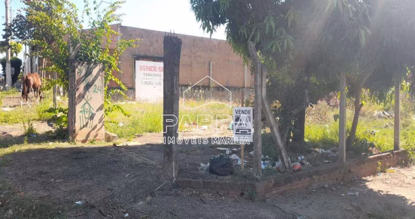 VENDE-SE TERRENO NO PALMITAL - MARILIA/SP