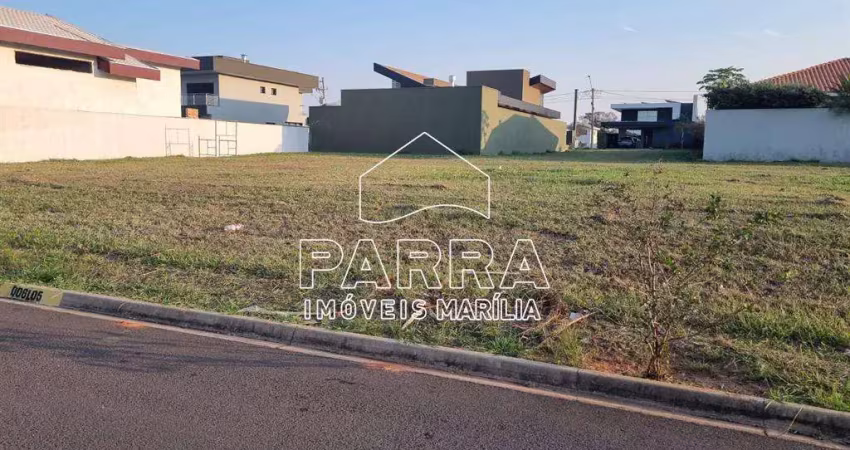 Vende-se terreno no cond. terras da fazenda - marilia/sp