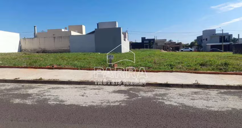 Vende-se terreno no terra verde residencial - marilia/sp