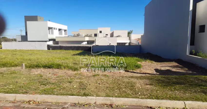 Vende-se terreno no cond. verana parque alvorada - marilia/sp