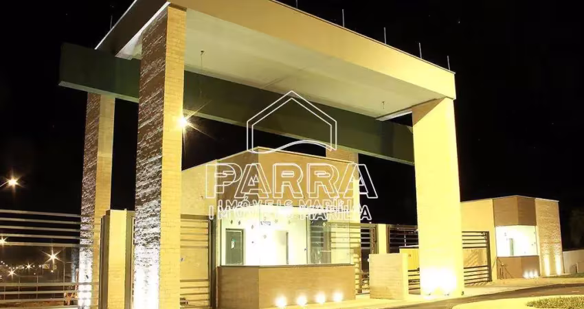 Vende-se terreno no esmeralda residence ii - marilia/sp