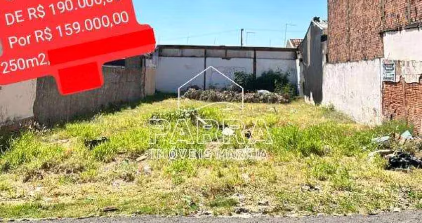 Terreno à venda no Palmital, Marília 