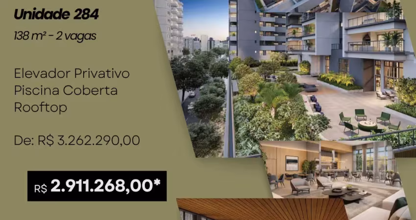 Últimas unidades! 199m², 4 suítes no brooklin – próx. metrô e shopping morumbi entrega dez 2025