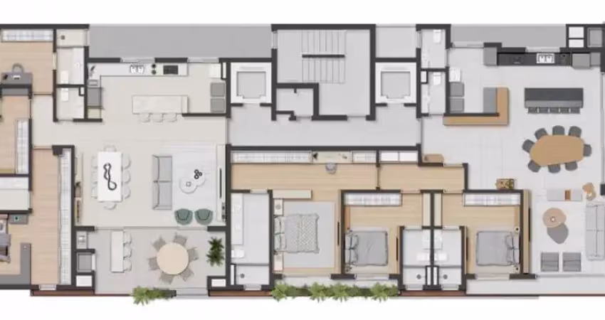 Apartamento com 3 quartos à venda no Exposição, Caxias do Sul 
