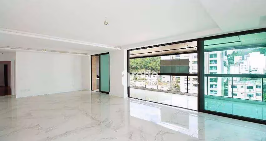 Apartamento com 4 suites, varanda gourmet, 4 vagas e área de lazer à venda, 260 m² por r$ 2.800.000 - bom pastor - juiz de fora/mg