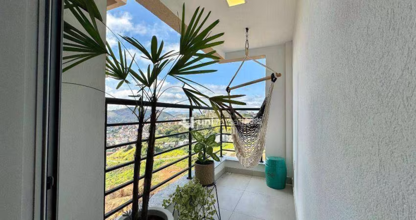 Apartamento com 2 quartos à venda, 52 m² por R$ 290.000 - Granbery - Juiz de Fora/MG