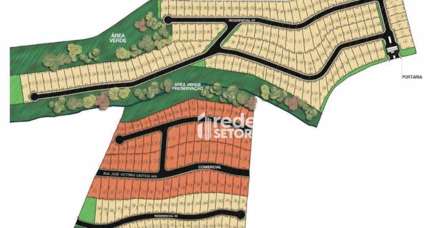 Terreno à venda, 438 m² por R$ 420.000,00 - Reserva São Pedro - Juiz de Fora/MG