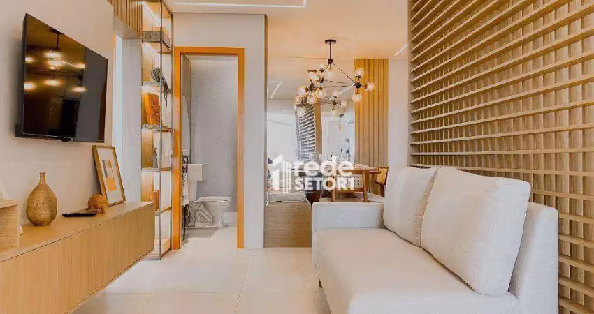 Apartamento com 2 suítes à venda, 55 m² por r$ 350.000 - cruzeiro do sul - juiz de fora/mg