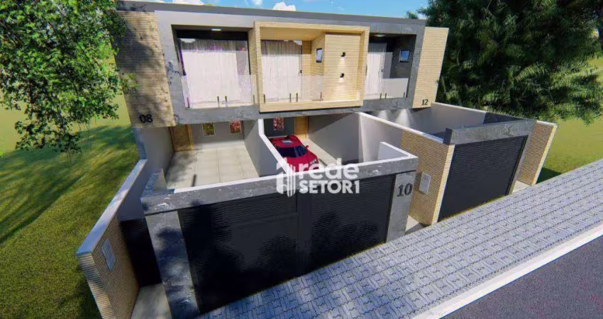 Casa com 3 quarrtos à venda, 118 m² por R$ 590.000 - Recanto da Mata - Juiz de Fora/MG