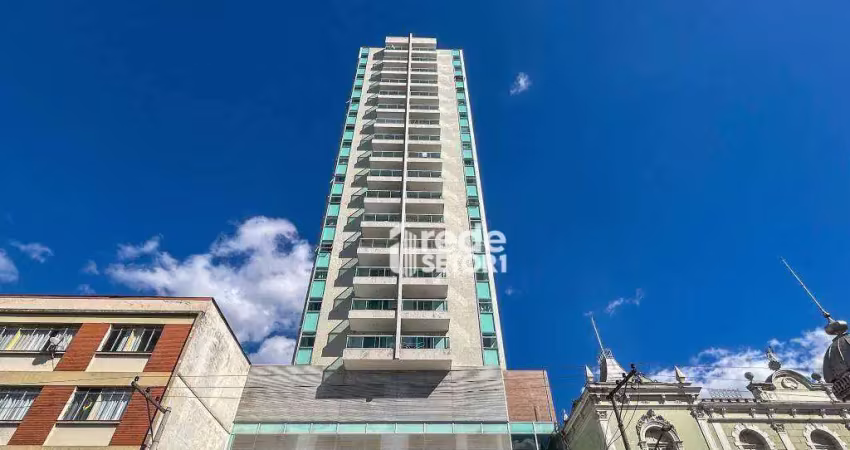Apartamento com 1 quarto à venda, 60 m² por r$ 330.000 - centro - juiz de fora/mg
