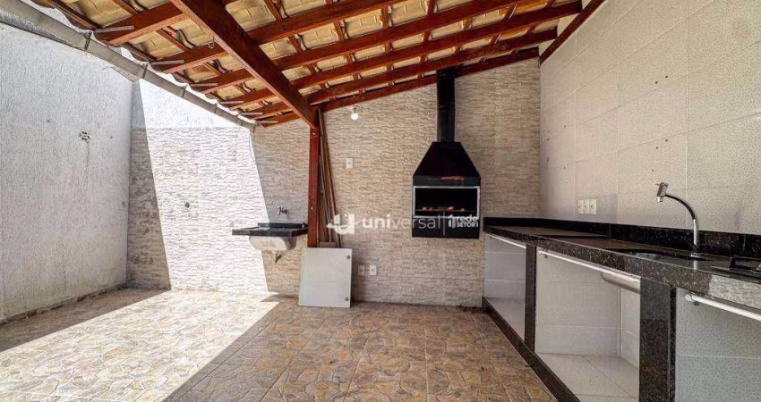 Casa com3 quartos 3 banheiros área gourmet à venda, por R$ 390.000 - Grama - Juiz de Fora/MG