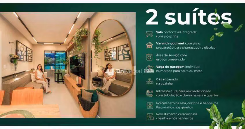 Apartamento com 2 quartos à venda, 55 m² por r$ 499.900 - são mateus - juiz de fora/mg