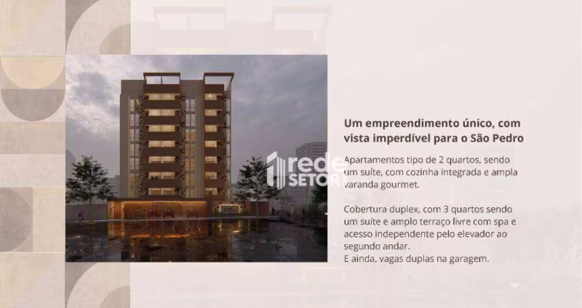 Cobertura com 3 quartos à venda, 130 m² por R$ 732.143 - São Pedro - Juiz de Fora/MG