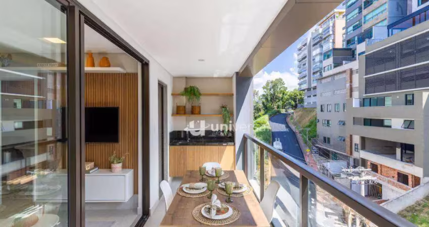 Apartamento mobiliado com 2 quartos à venda, 67 m² por r$ 579.000 - cascatinha - juiz de fora/mg