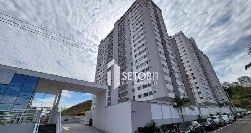 Apartamento com 2 dormitórios para alugar, 59 m² por R$ 1.282,00/mês - Aeroporto - Juiz de Fora/MG