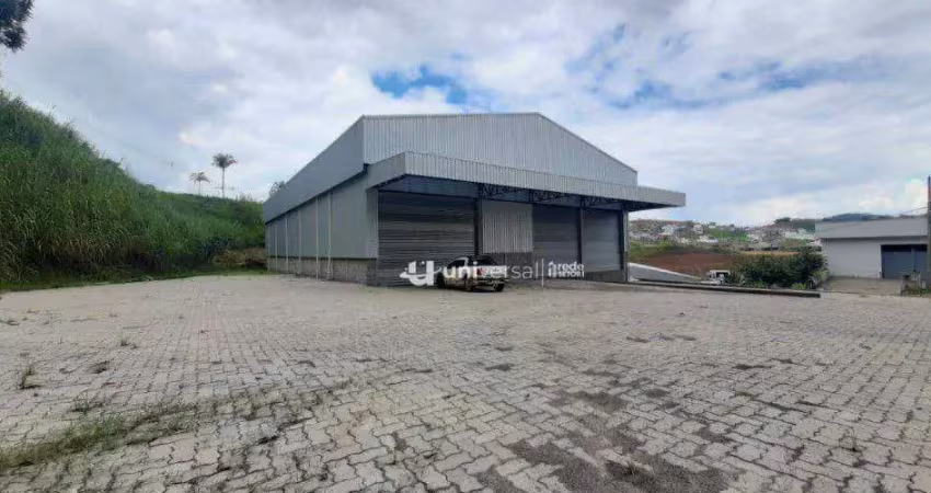 Galpão para alugar, 950 m² por r$ 20.000,00/mês - salvaterra - juiz de fora/mg