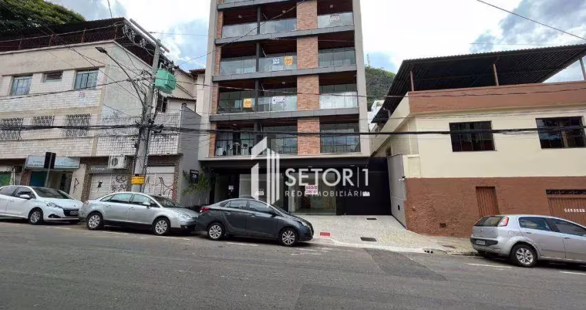 Apartamento com 1 quarto para alugar, 85 m² por r$1.600,00/mês - centro - juiz de fora/mg