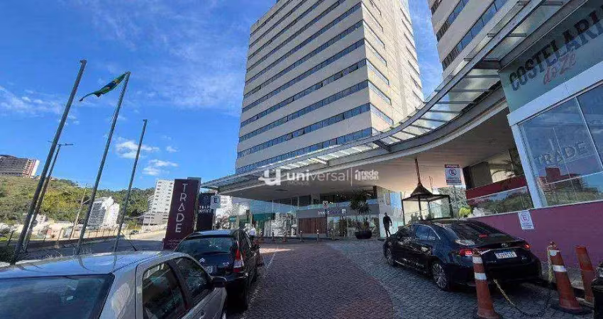 Andar corporativo para alugar, 450 m² por r$ 20.000,00/mês - cascatinha - juiz de fora/mg