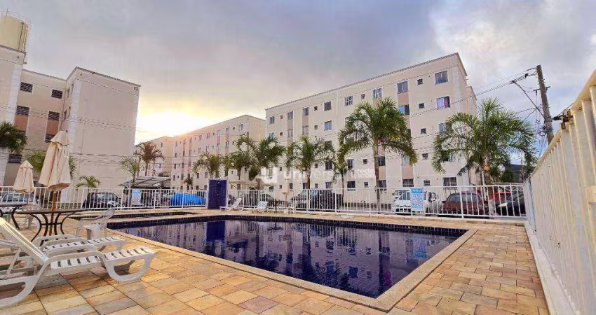 Apartamento com 2 quartos, 52 m² - venda por R$ 180.000 ou aluguel por R$ 1.091/mês - Industrial - Juiz de Fora/MG