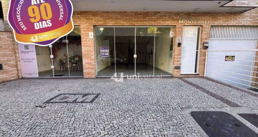 Loja para alugar, 56 m² por r$ 1.300/mês - santa catarina - juiz de fora/mg