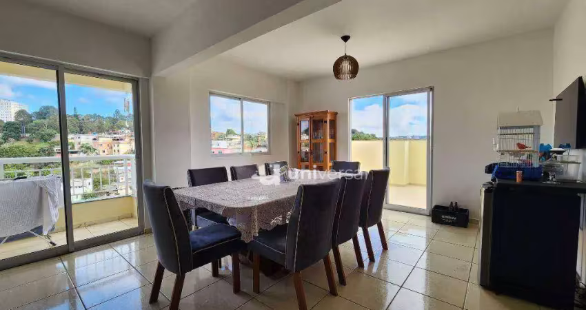 Cobertura com 3 quartos para alugar, 151 m² por r$ 1800,/mês - ipiranga - juiz de fora/mg