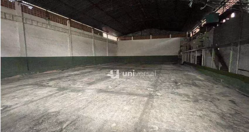 Galpão para alugar, 600 m² por r$ 8.000/mês - cerâmica - juiz de fora/mg