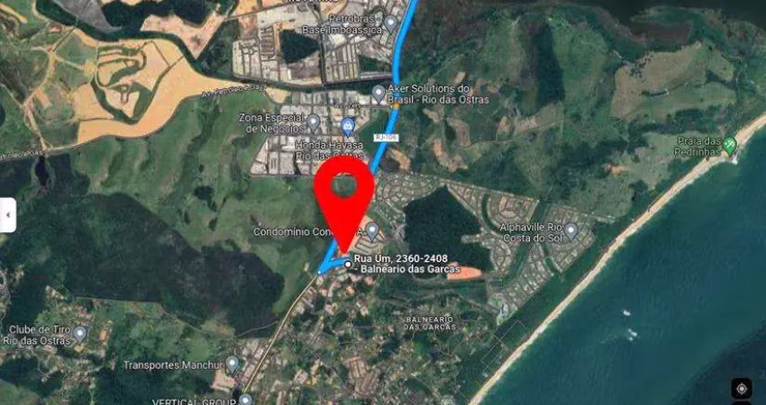 Terreno para venda em rio das ostras, balneário das garças
