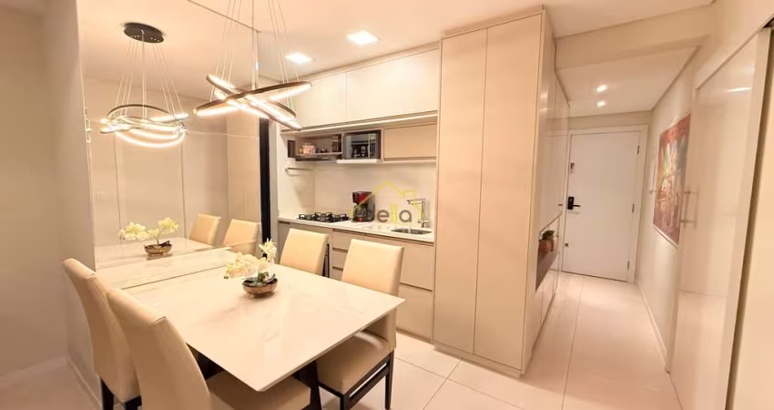 Apartamento semi mobiliado na lateral da Inambu!