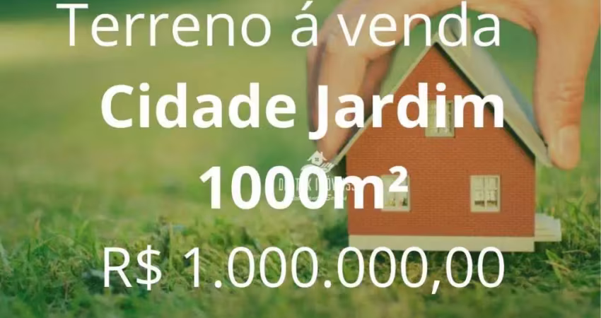 Terreno à venda, bairro cidade jardim - uberlândia/mg