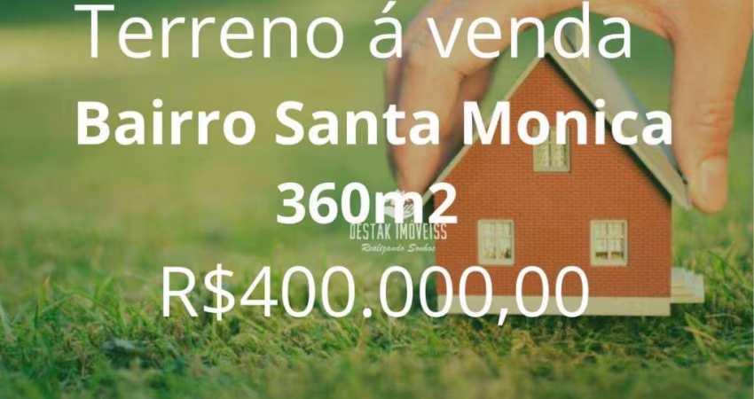 Terreno à venda, bairro Santa Mônica - Uberlândia/MG