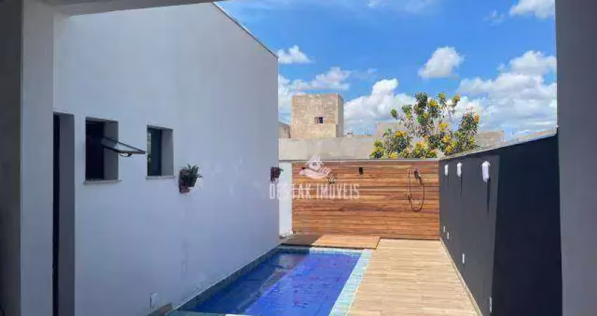 Casa com 3 quartos à venda, condomínio raros - uberlândia/mg