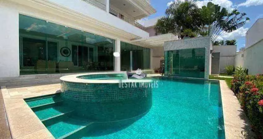 Sobrado com 5 quartos  à venda, bairro condomínio jardins gênova - uberlândia/mg