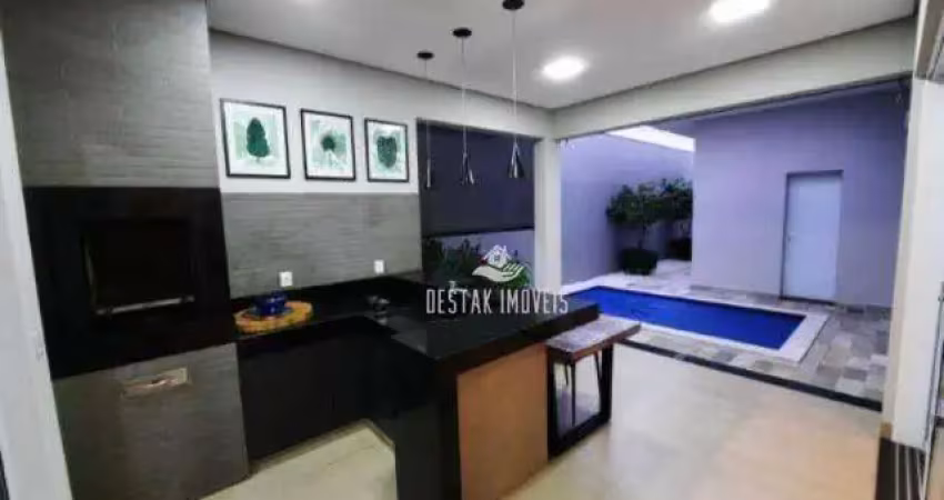 Casa com 3 quartos à venda, condomínio reserva dos ipês - uberlândia/mg