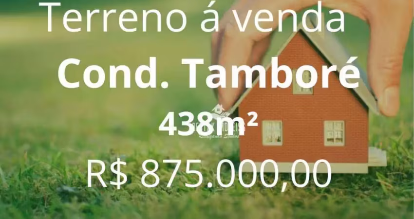 Terreno à venda, condomínio tamboré uberlândia - gávea - uberlândia/mg
