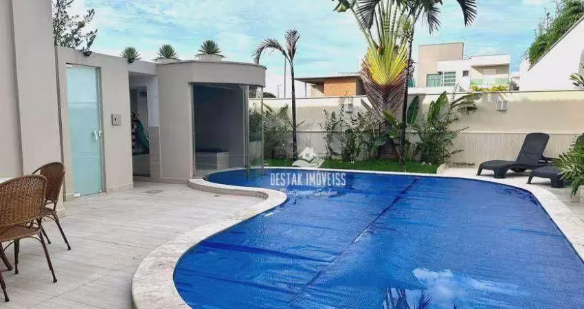 Sobrado com 3 quartos à venda, 613 m² por r$ 3.900.000 - condomínio jardins gênova - uberlândia/mg