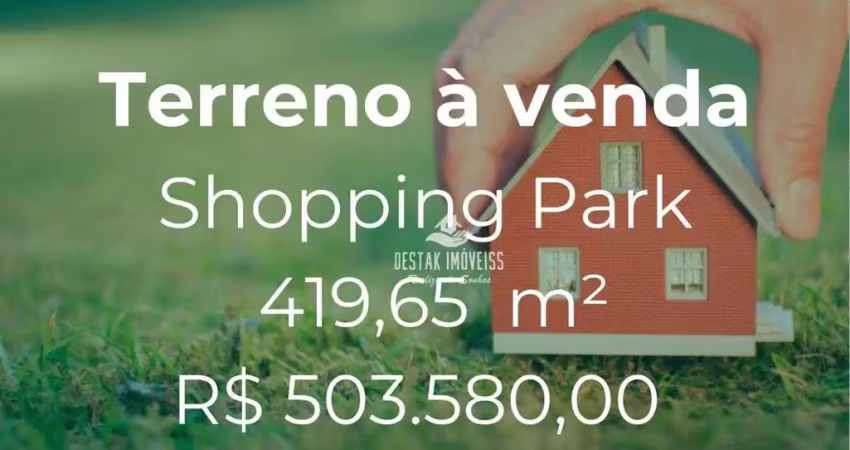 Terreno à venda no condomínio park sul - uberlândia/mg