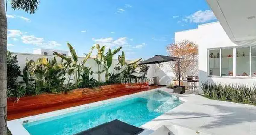 Sobrado com 5 quartos à venda, condomínio gávea paradiso - uberlândia/mg