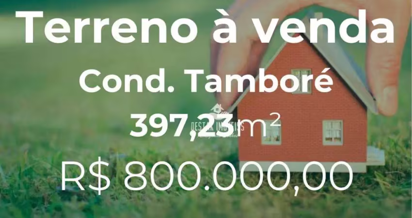 Terreno à venda, condomínio tamboré - gávea - uberlândia/mg