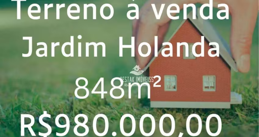 Terreno à venda, bairro jardim holanda - uberlândia/mg