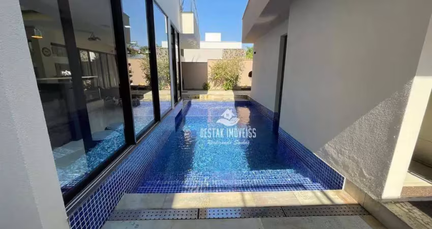 Sobrado com 4 quartos à venda, condomínio jardins gênova - uberlândia/mg