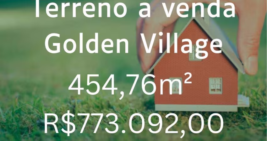 Terreno à venda, 454 m² - Condomínio Golden Village - Uberlândia/MG